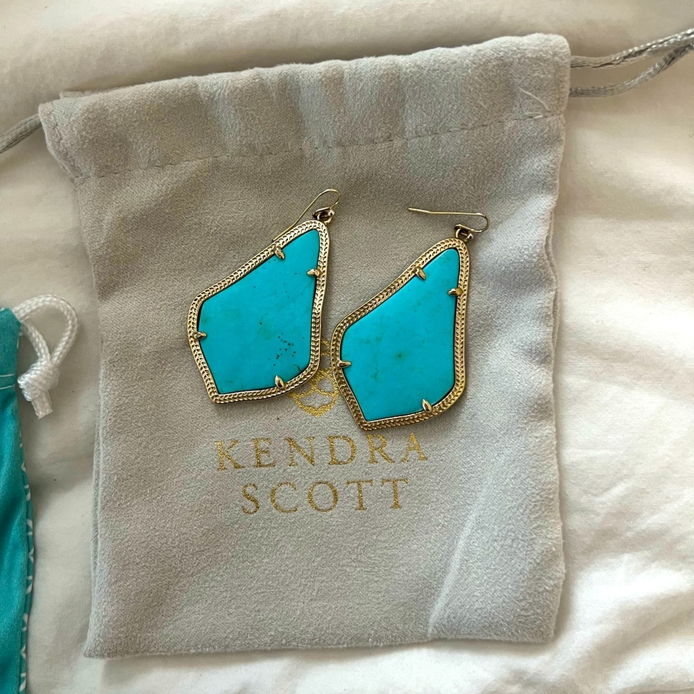 Turquoise Kendra Scott Earrings